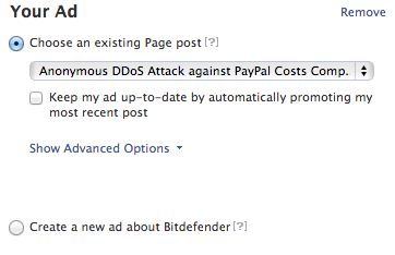 Promote your post - Facebook