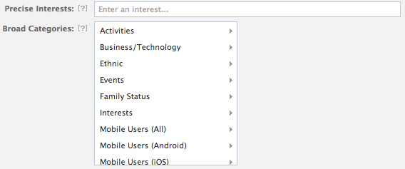 Precise Interest Targeting