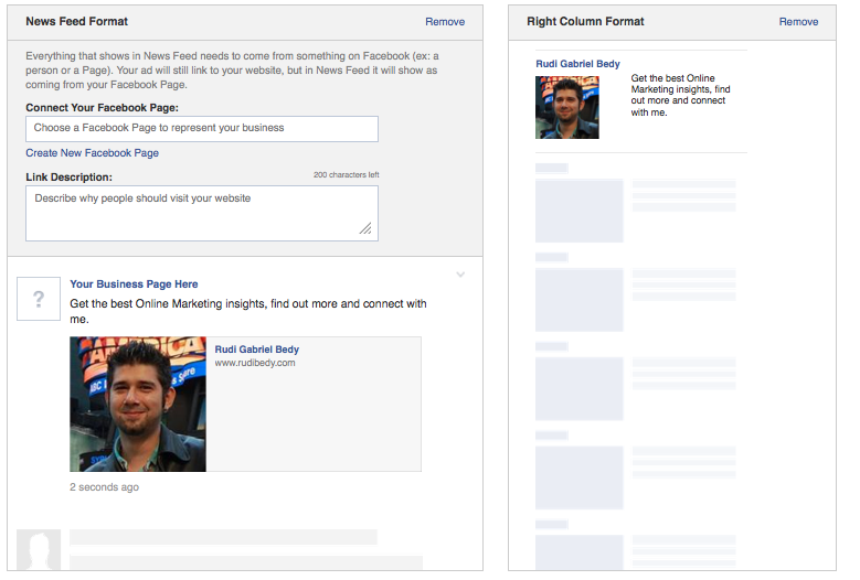 Advertising Location Facebook