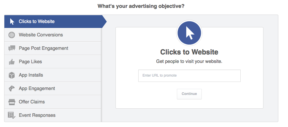 Facebook Ads Objective