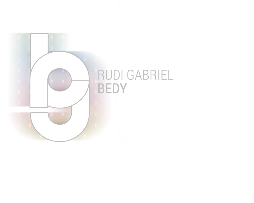 2016 - my second personal brand logo try rudi gabriel bedy